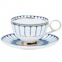 Palais Linear Porcelain Teacup Saucer (Set of 2)