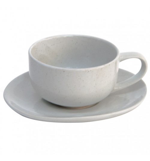 200mL Luna Tea Cup Saucers