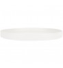 Large White Molly Ceramic Plate