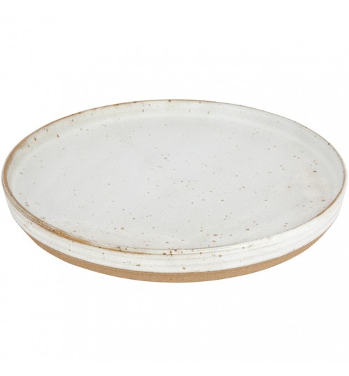 Large Seagrass Amity Speckle Ceramic Plate