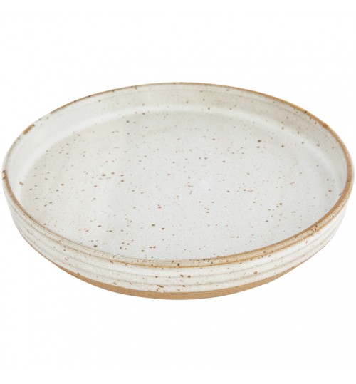 Medium Seagrass Amity Speckle Ceramic Plate