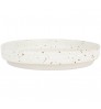 Medium Snow Amity Speckle Ceramic Plate