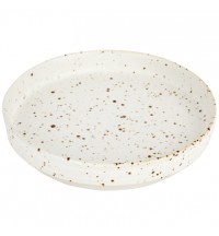 Small Snow Amity Speckle Ceramic Plate